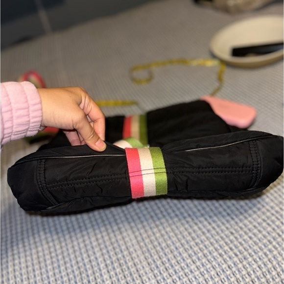 XL💕Y2K JUICY COUTURE💕MESSENGER BAG TRAVEL BAG LAPTOP BAG WEEKENDER VINTAGE BAG - Picture 13 of 17